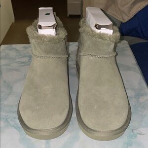 Koolaburra Women's Suede Winter Boots - Green